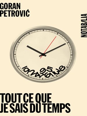 cover image of Tout ce que je sais du temps